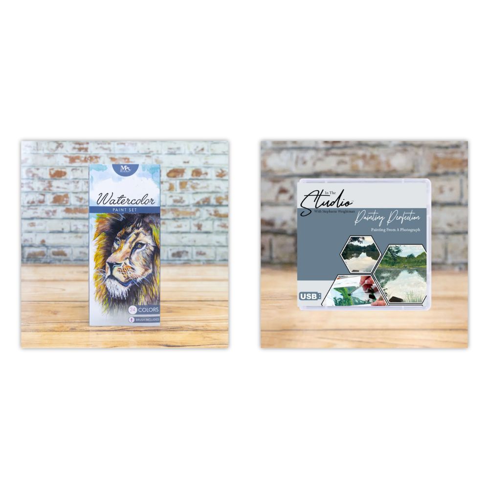 Watercolour Paint & Education Bundle