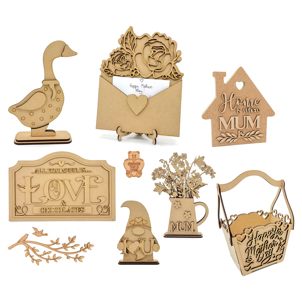 MDF Blank Mega Bundle (9pcs)