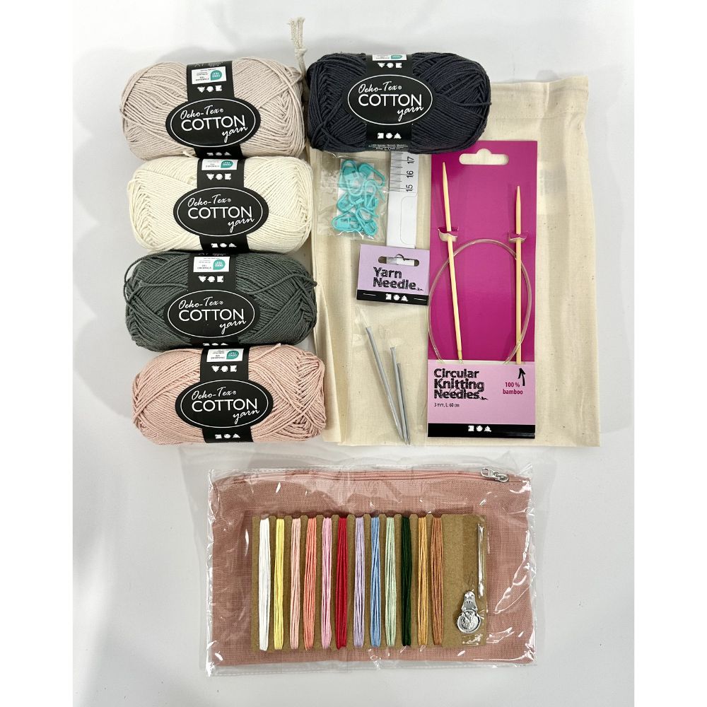 Embroidery & Knitting Crafting Bundle