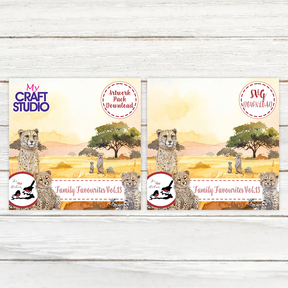 Two Red Robins Family Favourites Vol 13 SVG & Artwork Downloads Bundle
