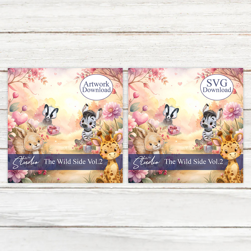 In The Studio The Wild Side Vol 2 SVG & Artwork Downloads Bundle