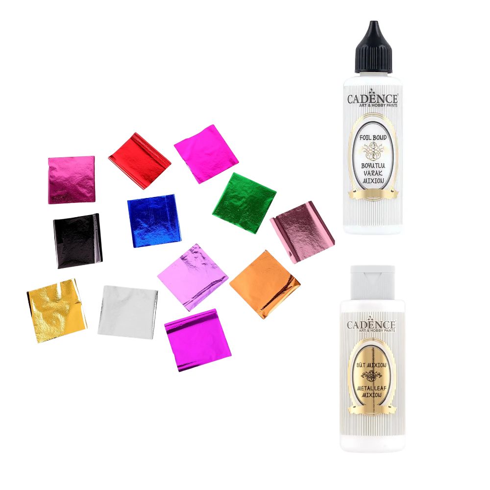 Metal Leaf Sheets & Mediums Bundle