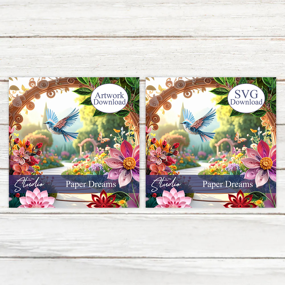 In The Studio Paper Dreams SVG & Artwork Downloads Bundle