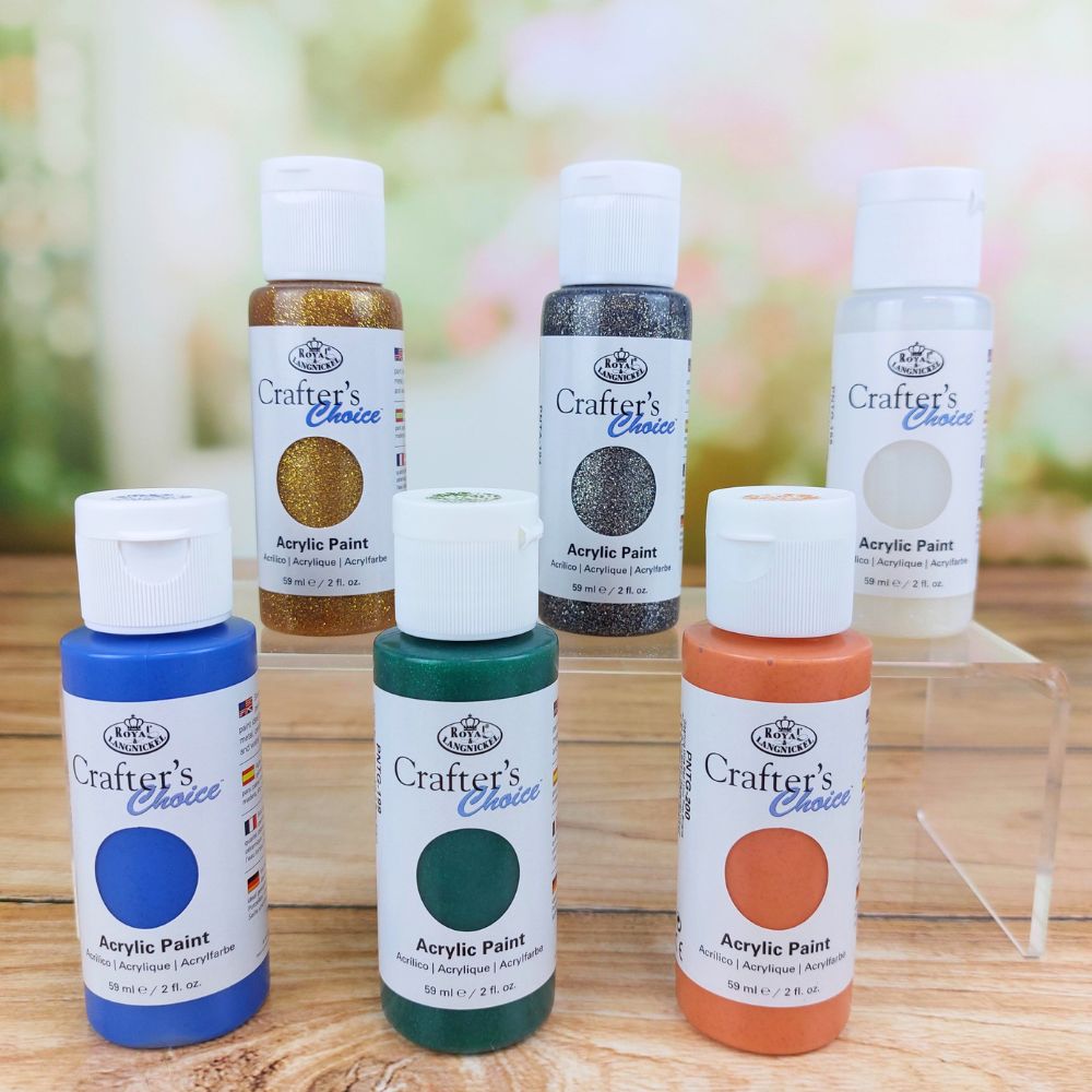 Royal & Langnickel Gleaming Acrylic Paint Bundle