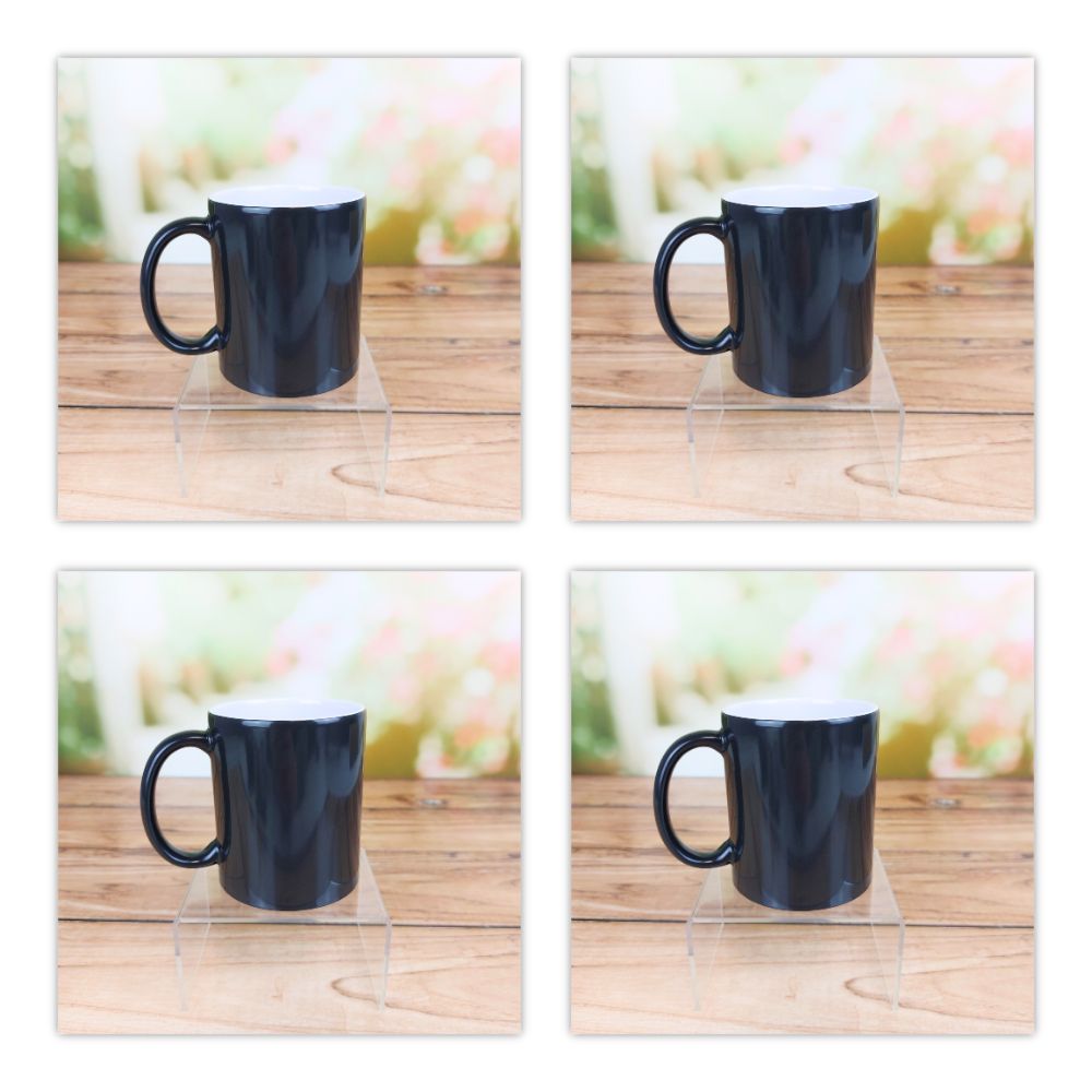 Sublimation Ready Colour Change Mug Quad Bundle - 4pcs