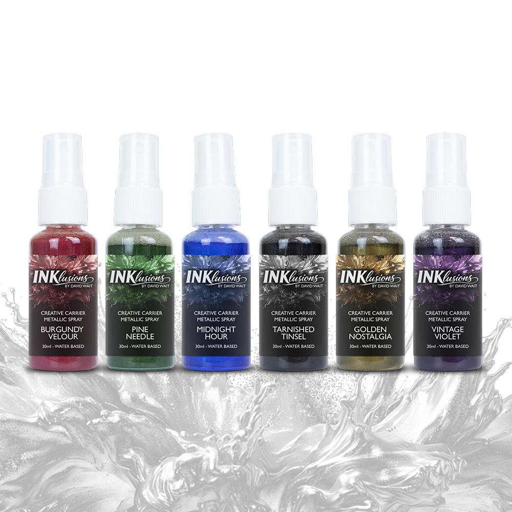 Inklusions Creative Carrier Gilded Twilight Metallic Spray Bundle (6 x 30ml)