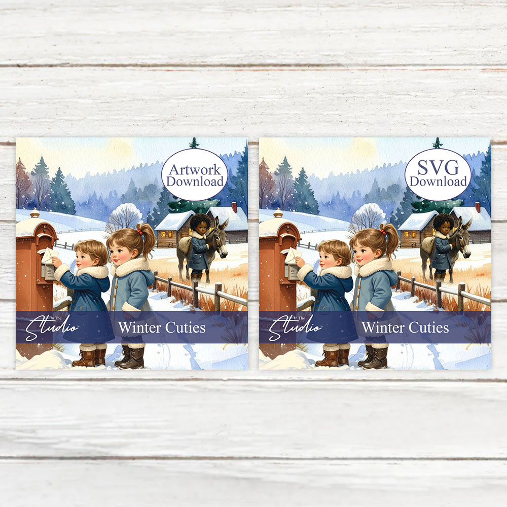 In The Studio Winter Cuties SVG & Artwork Downloads Bundle