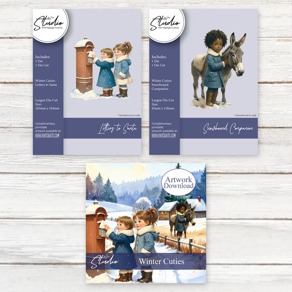 In The Studio Winter Cuties Die & Artwork Download Bundle