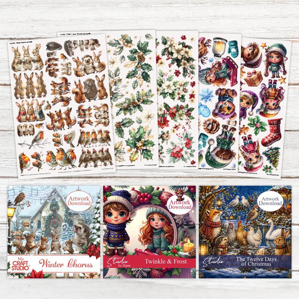 Merry Craftmas Download + Resin Decal Mega Bundle