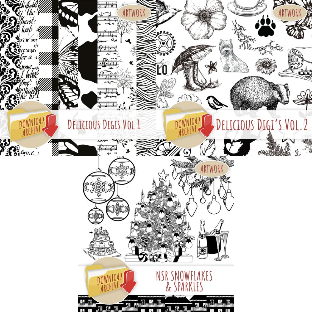 Digital Stamping Download Bundle