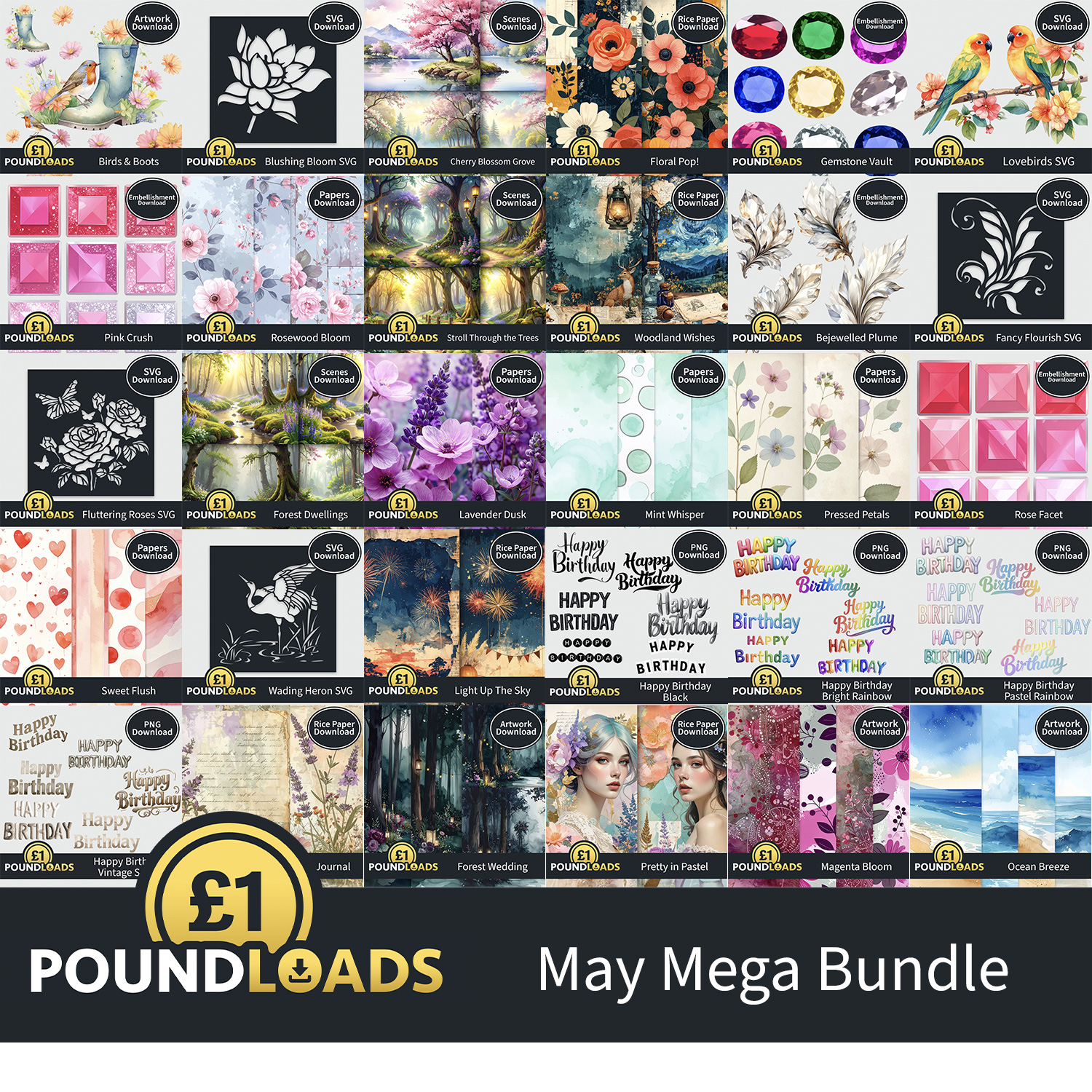 Poundloads May Mega Download Bundle