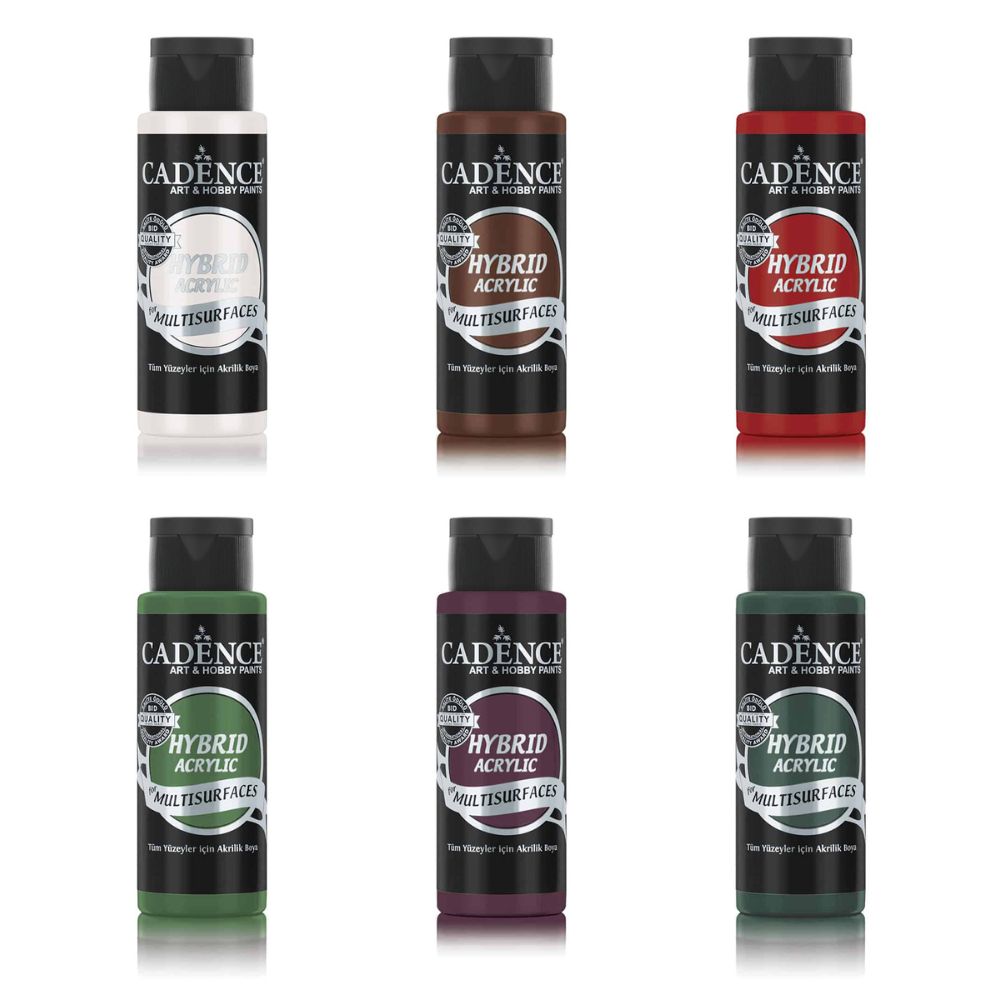 Cadence Statement Shades Hybrid Acrylic Paint Bundle