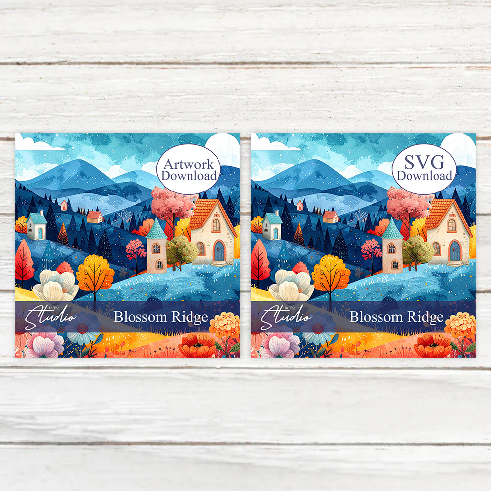 In The Studio Blossom Ridge SVG & Artwork Downloads Bundle