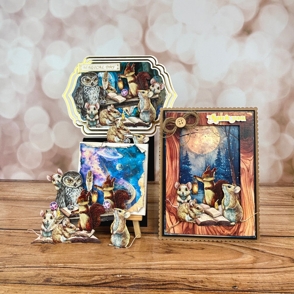 Two Red Robins A Little Bit of Magic Die & Artwork Download Bundle - Image 3