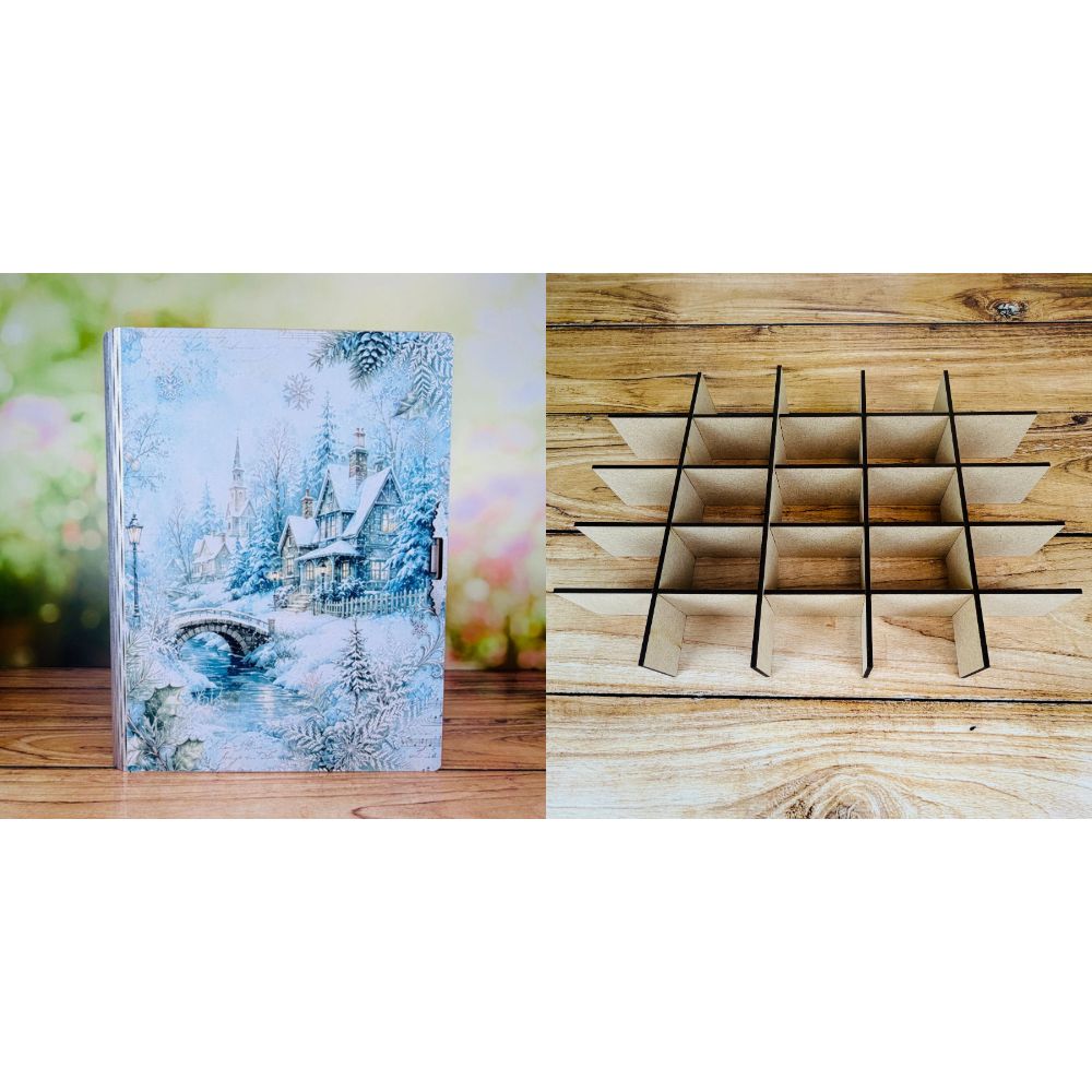 Craft Master A4 Book Box & Square Insert Set