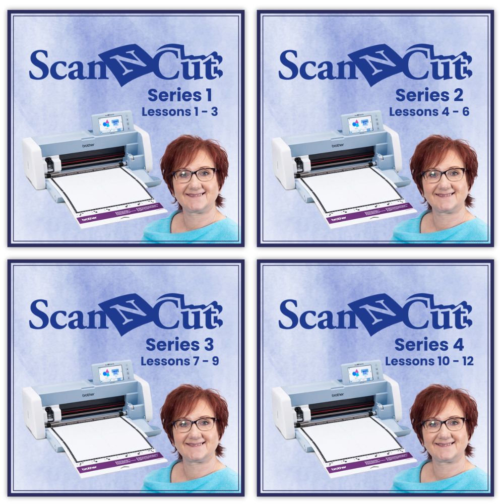 ScanNCut Club Classes Quad Bundle (Lessons 1-12)