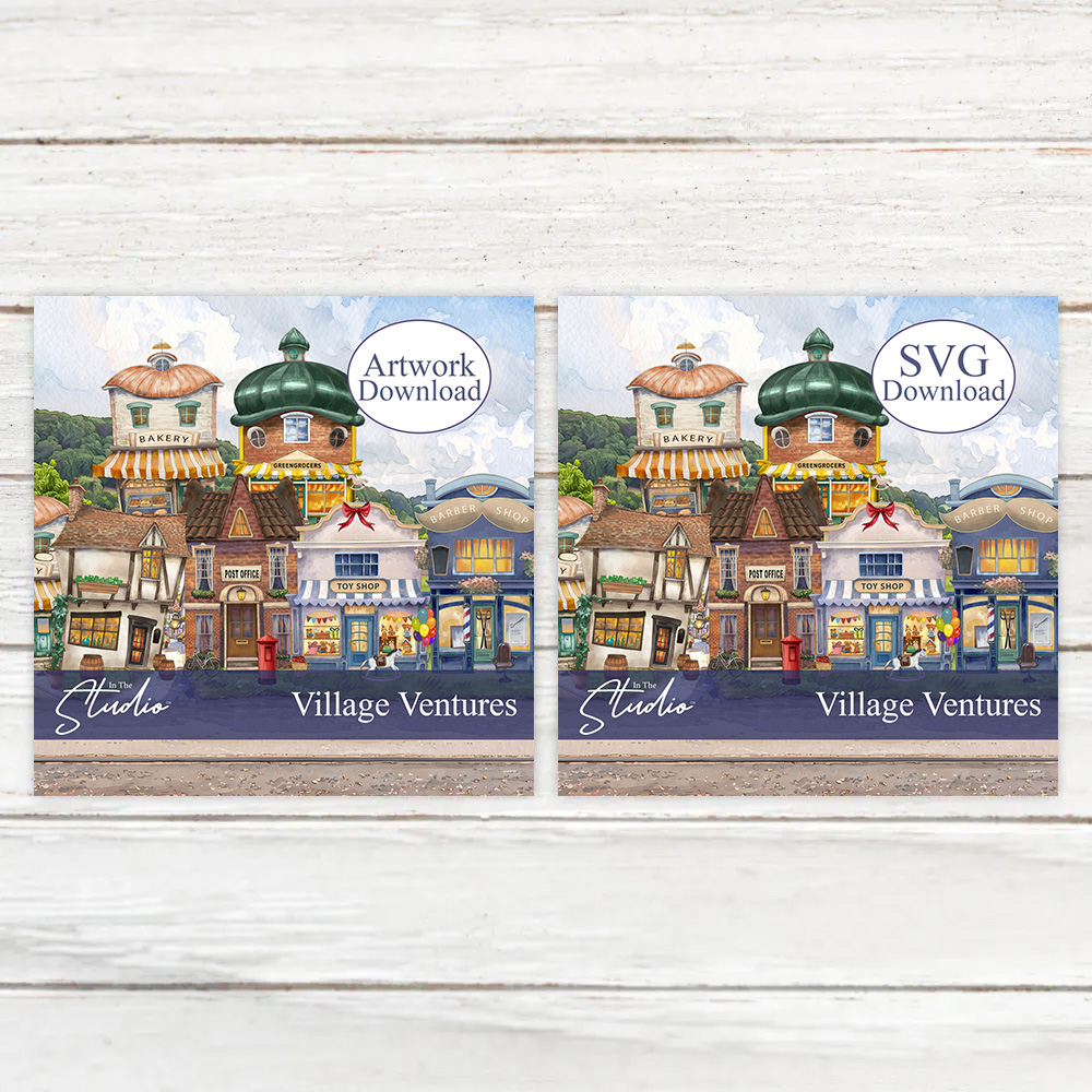 In The Studio Village Ventures SVG & Artwork Downloads Bundle