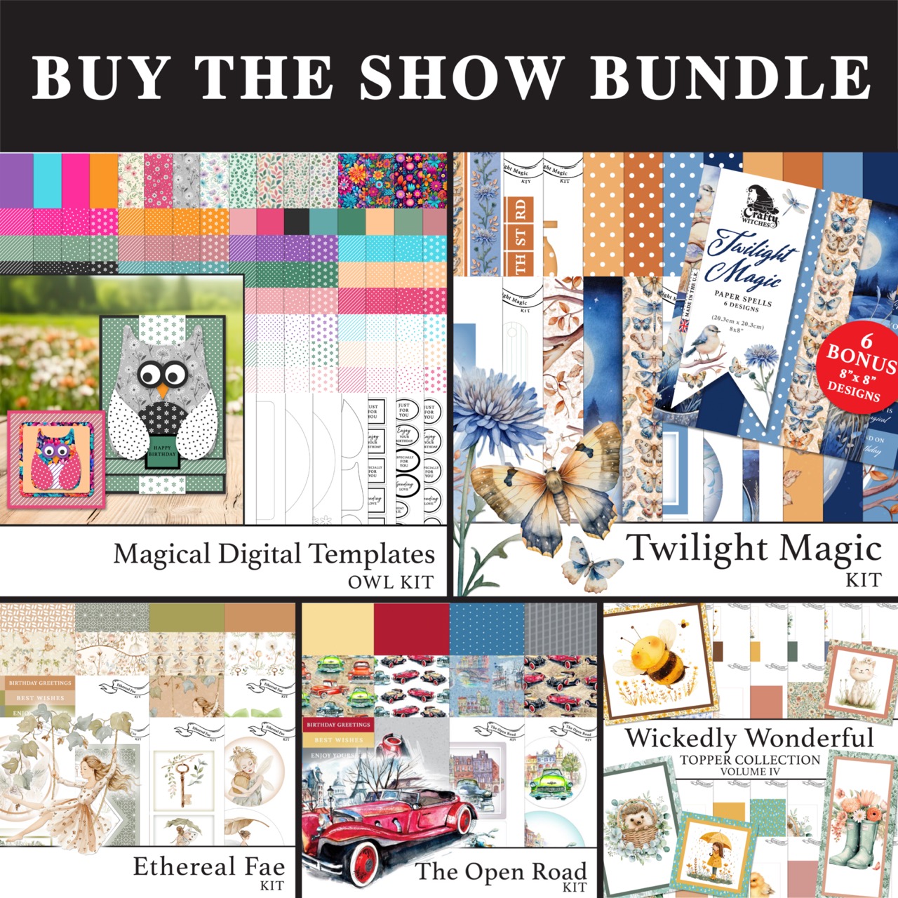 The Crafty Witches - Twilight Magic Digital Bundle