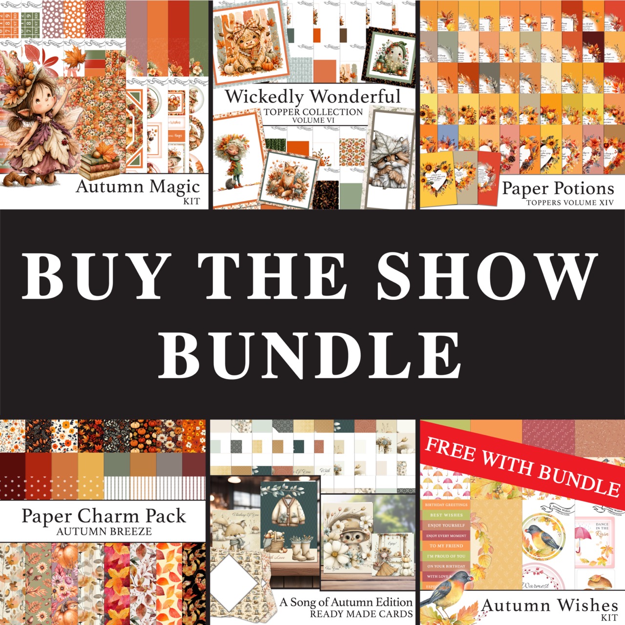 The Crafty Witches - Autumnal Digital Bundle