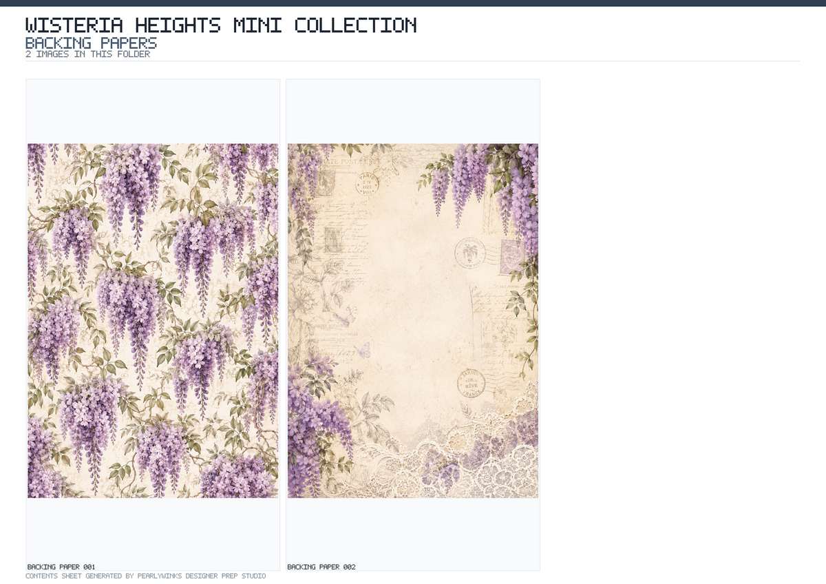 Pearlywinks - Wisteria Heights Mini Collection - Image 3