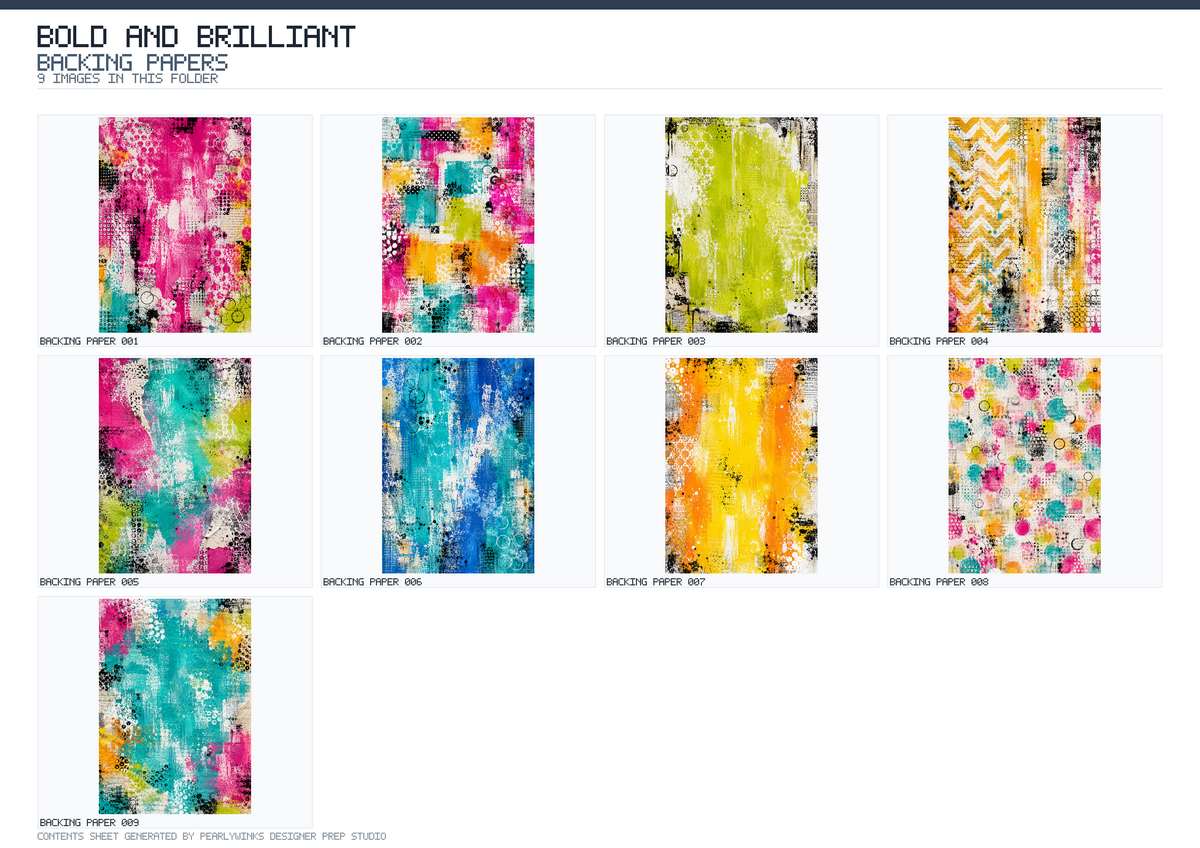 Pearlywinks - Bold and Brilliant Digital Collection - Image 5