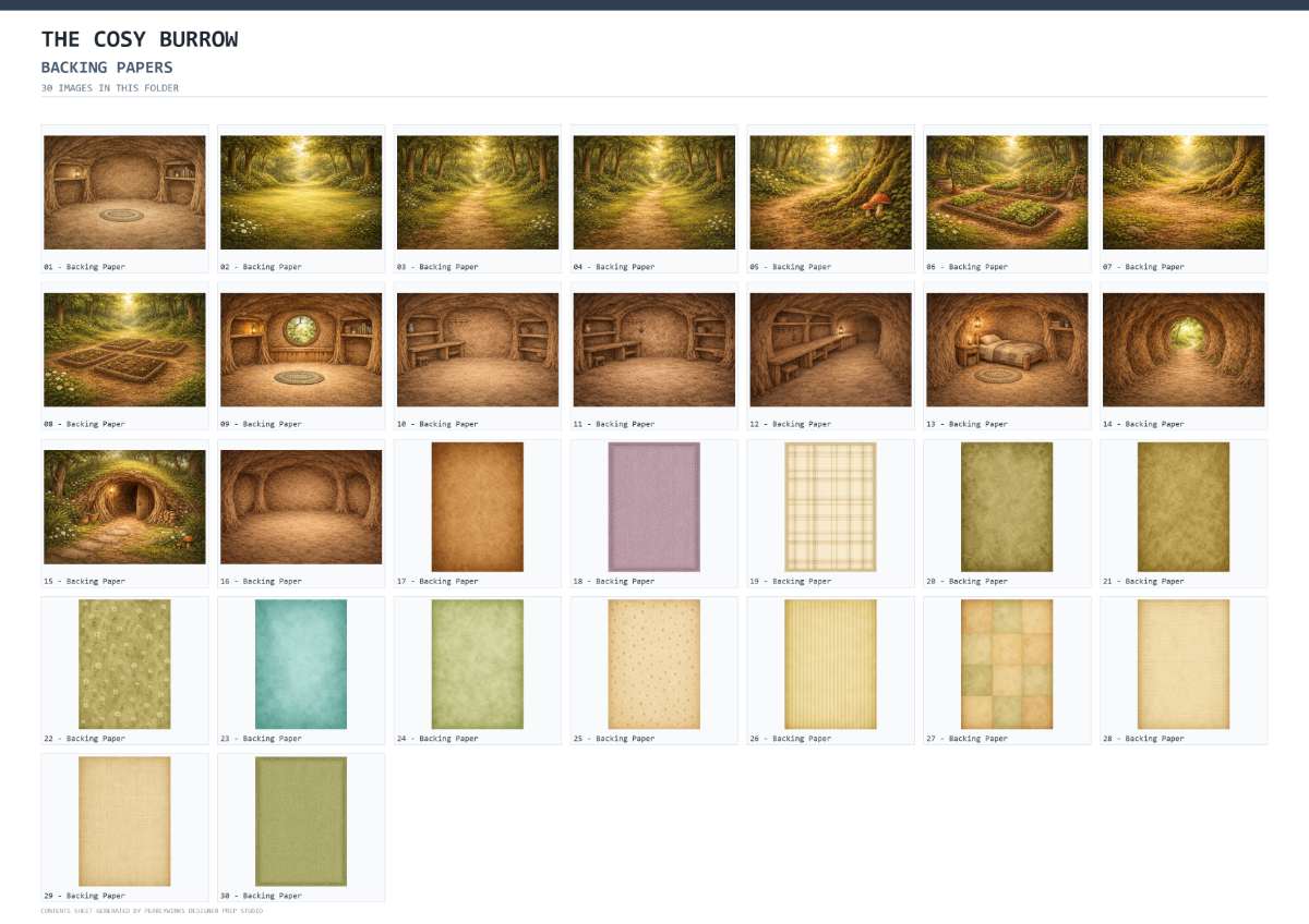 Pearlywinks - The Cosy Burrow Digital Collection Download - Image 14