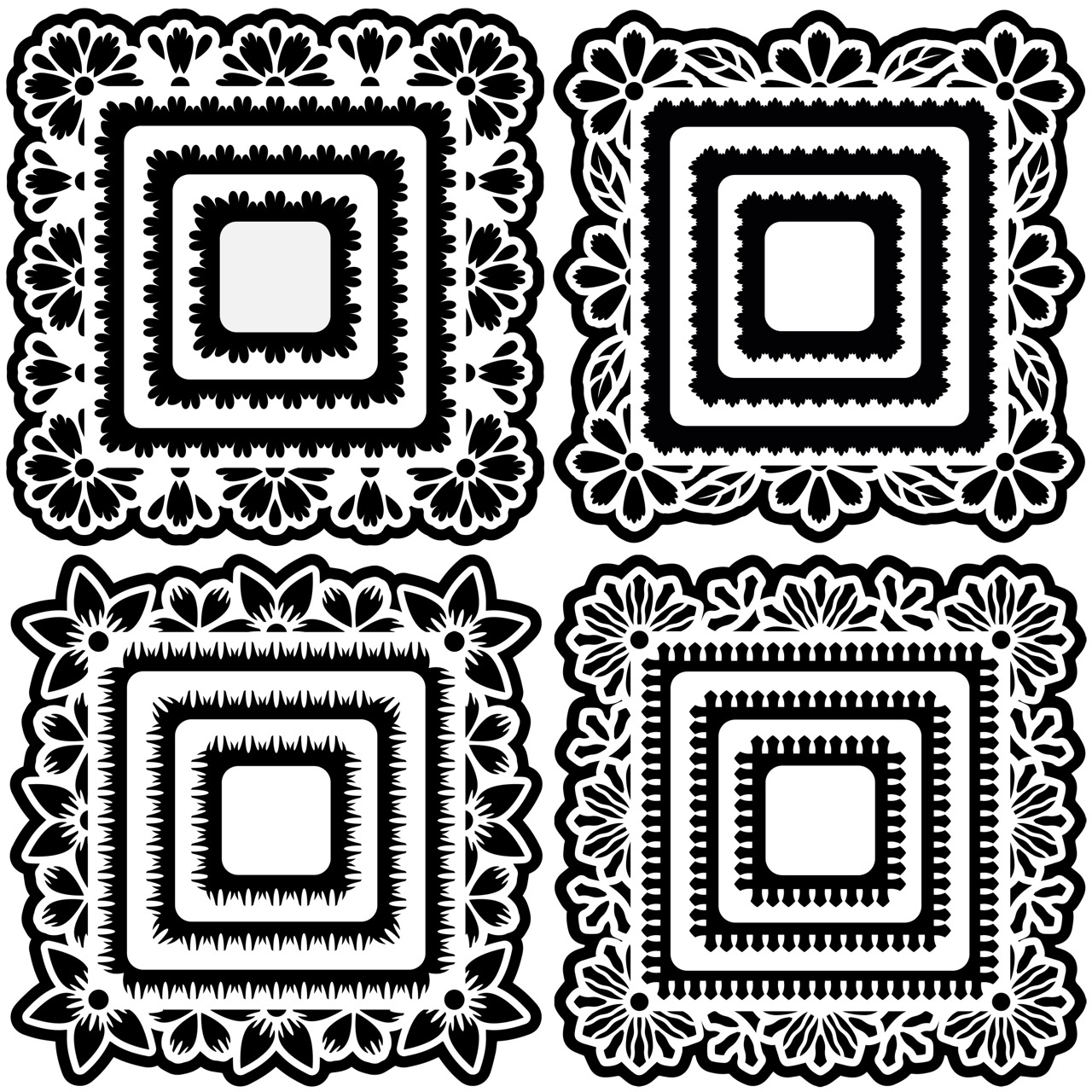 The Crafty Witches - Botanical Doilies SVG Collection - Image 5