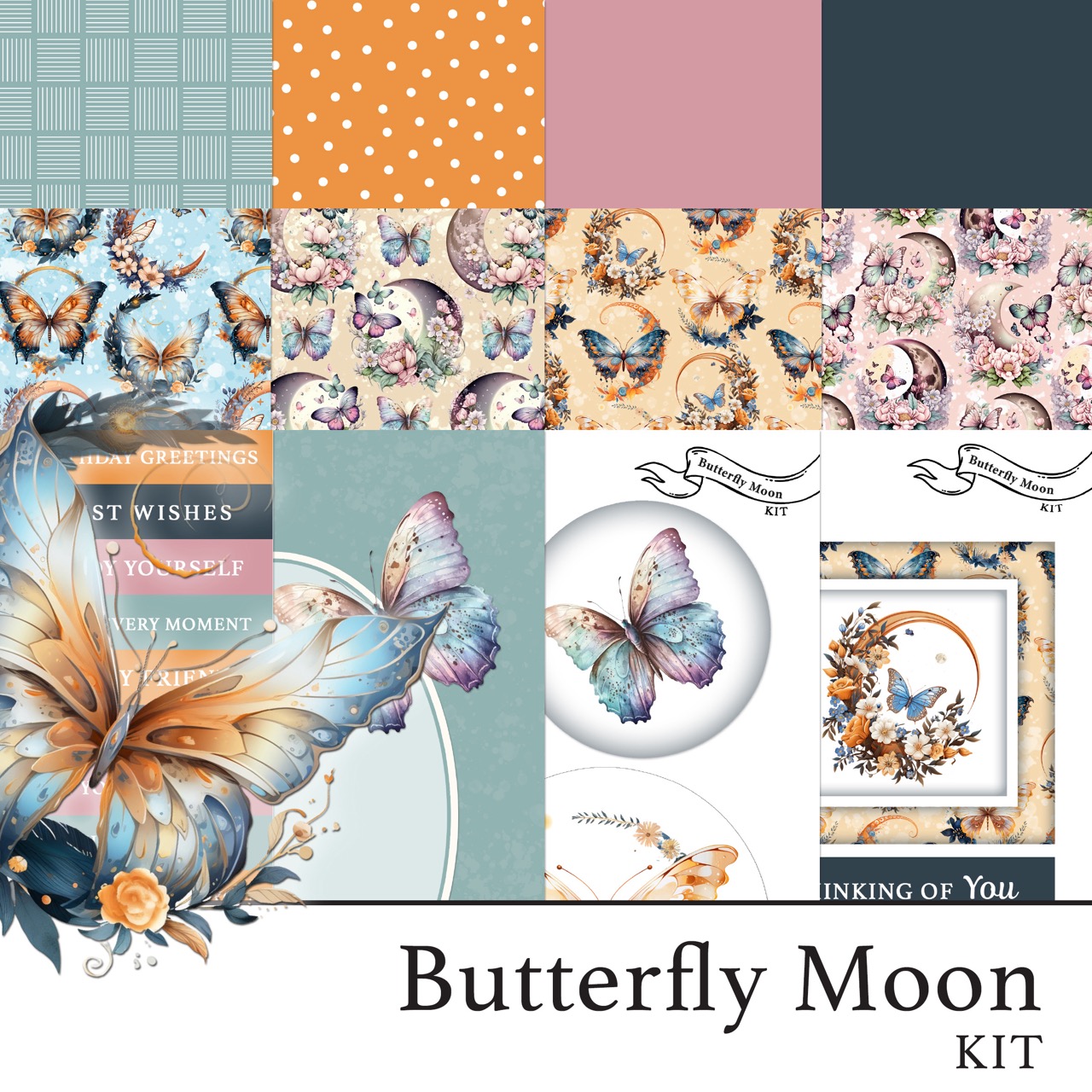 The Crafty Witches - Butterfly Moon Digital Collection