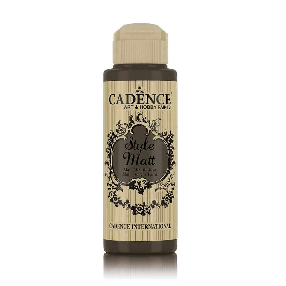Cadence Style Matt Acrylic Paint - Green Umber 120ml