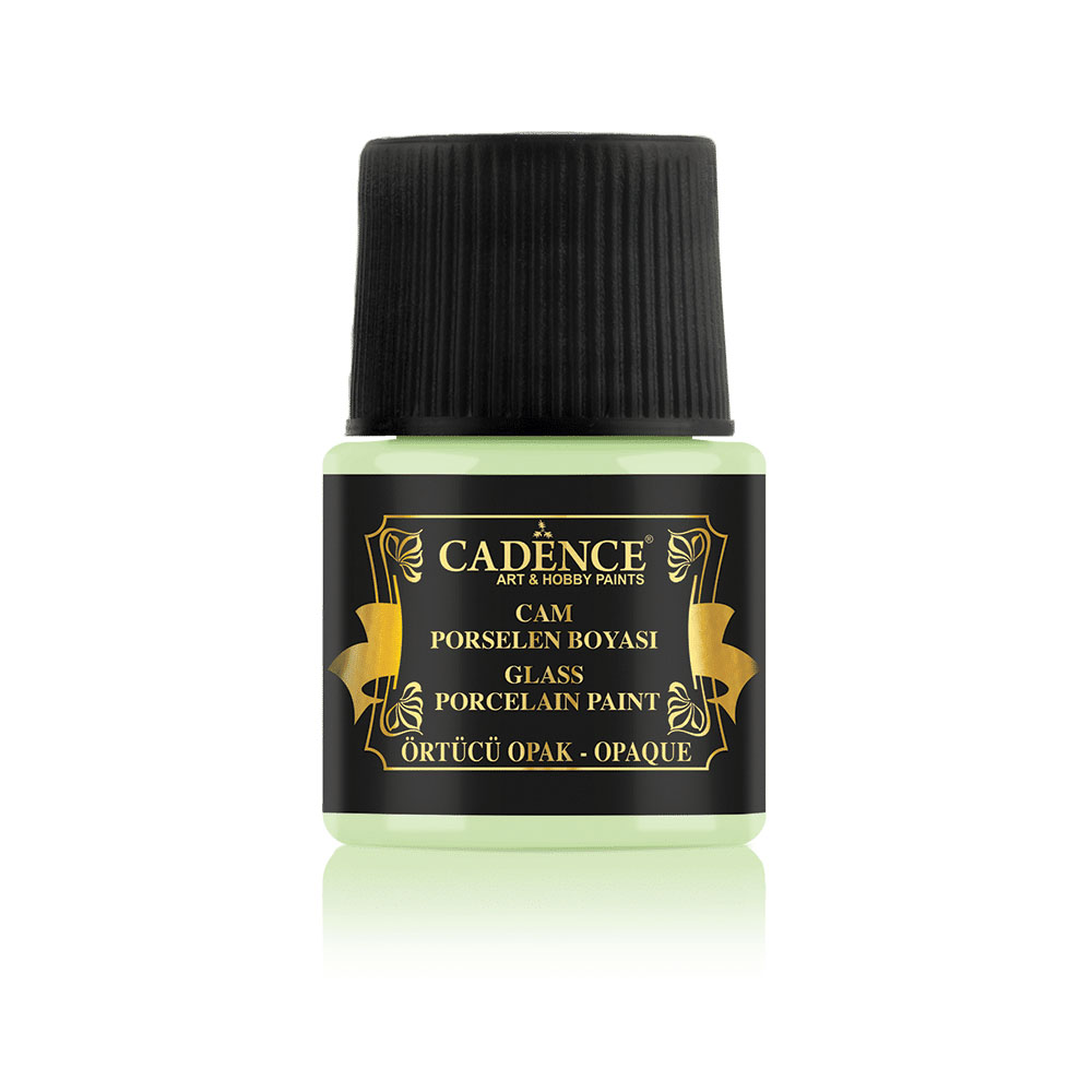Cadence Glass & Ceramic Opaque Paint - Pastel Green 45ml