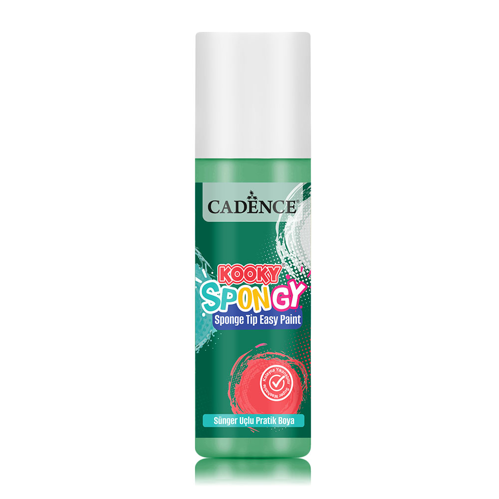 Cadence Kooky Spongy Tip Easy Paint - Green 100ml