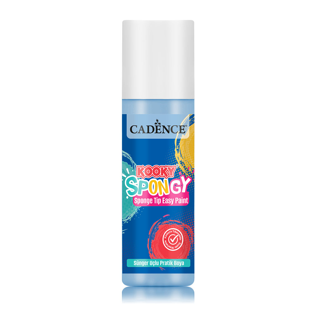 Cadence Kooky Spongy Tip Easy Paint - Blue 100ml