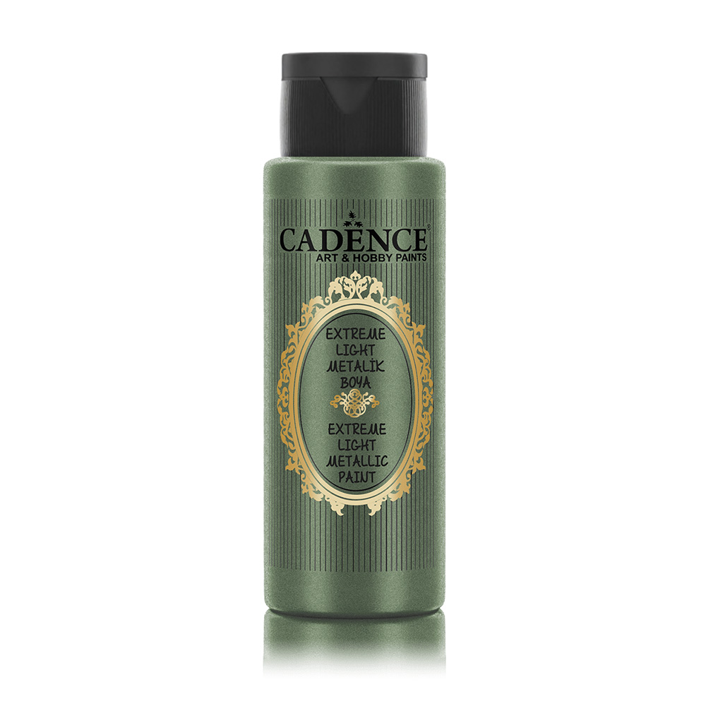Cadence Extreme Light Metallic Paint - Antique Green 70ml