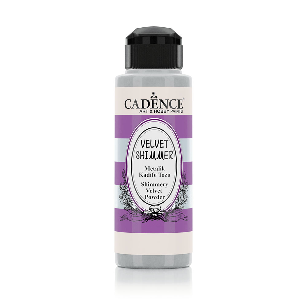 Cadence Velvet Shimmer Powder - Silver 120ml