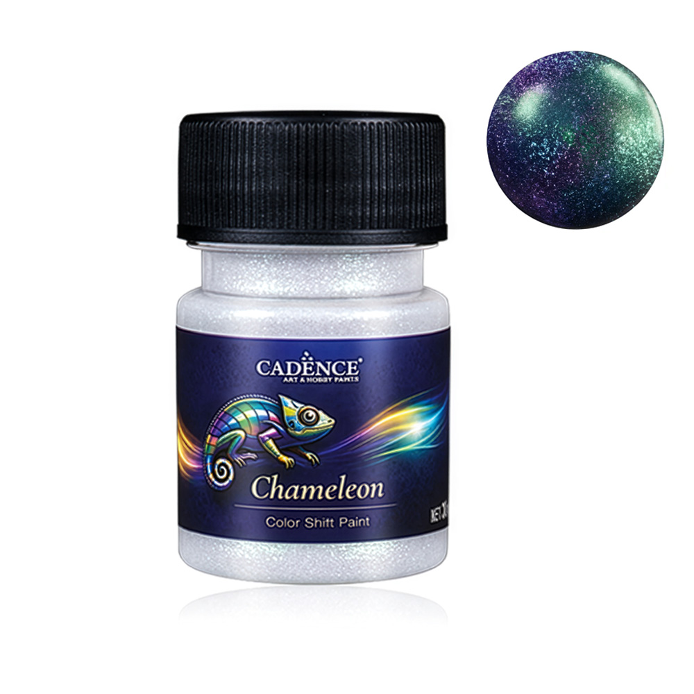 Cadence Chameleon Colour Shift Paint - Purple/Blue/Green 30ml