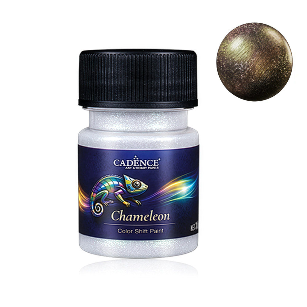 Cadence Chameleon Colour Shift Paint - Green/Gold/Red 30ml