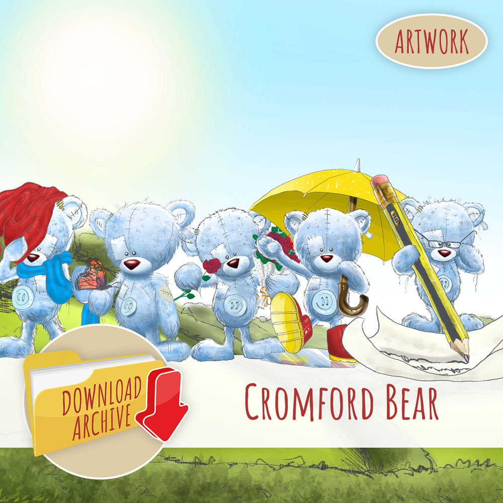 My Craft Studio Cromford Bear Download