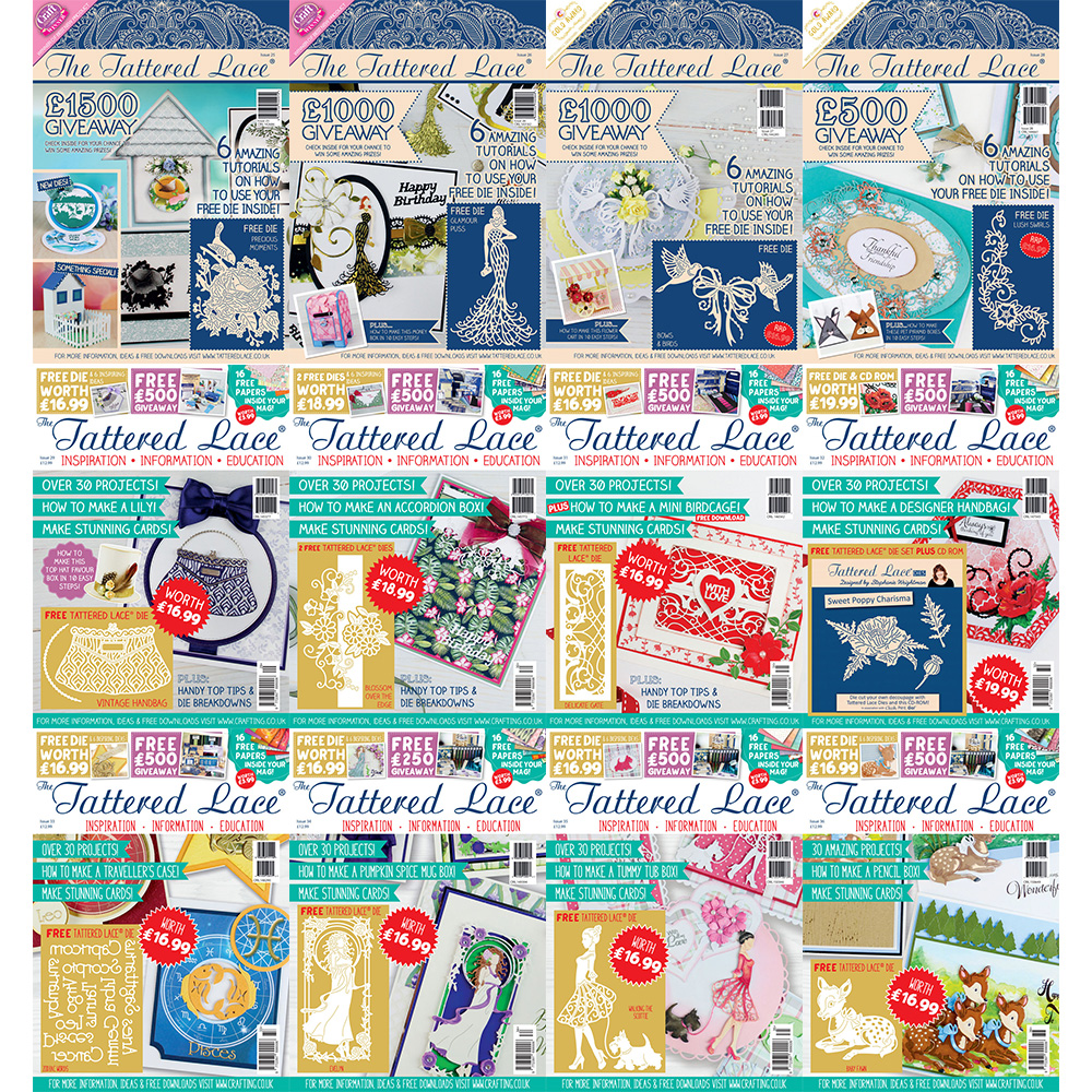Tattered Lace Magazine Issues 25 - 36 PDF Download