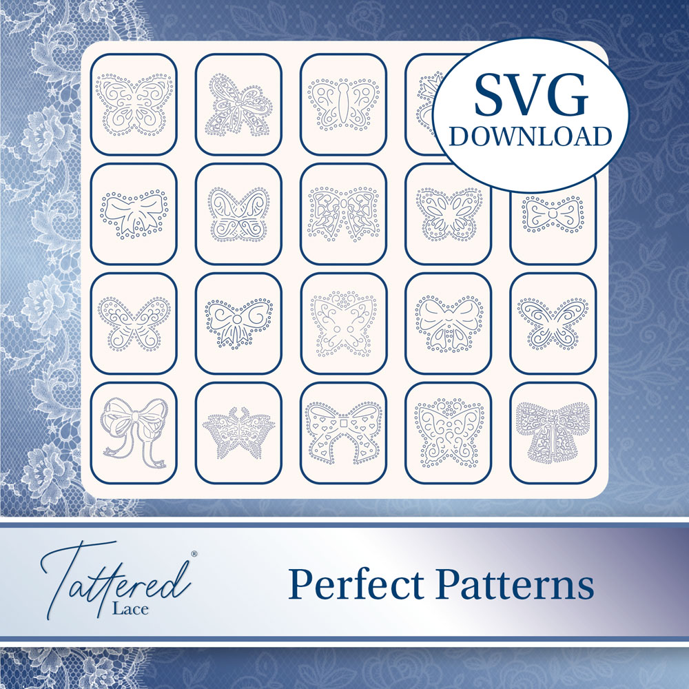 Tattered Lace Perfect Patterns SVG Download (#16)