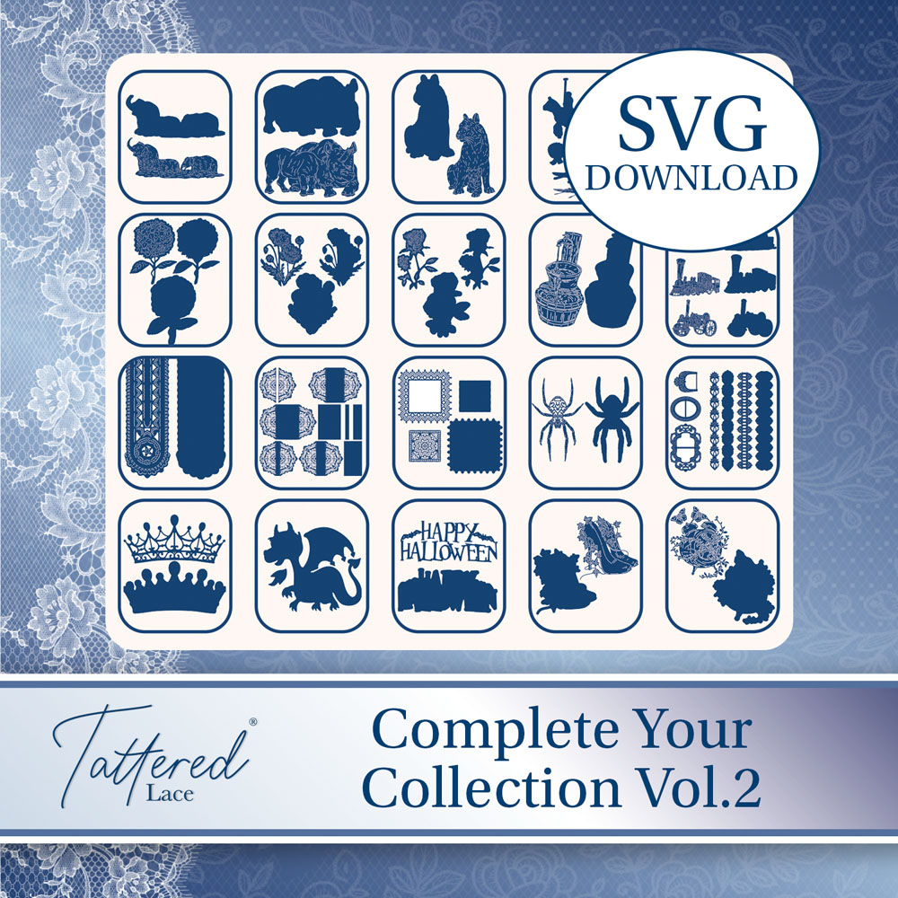 Tattered Lace Complete Your Collection Vol 2 SVG Download (#58)