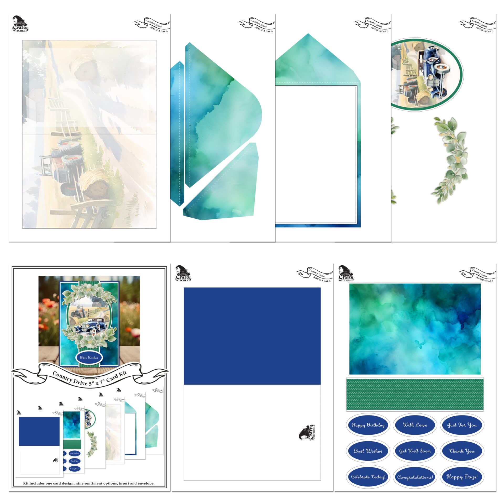 The Crafty Witches Magic a Card Download Bundle - Image 12