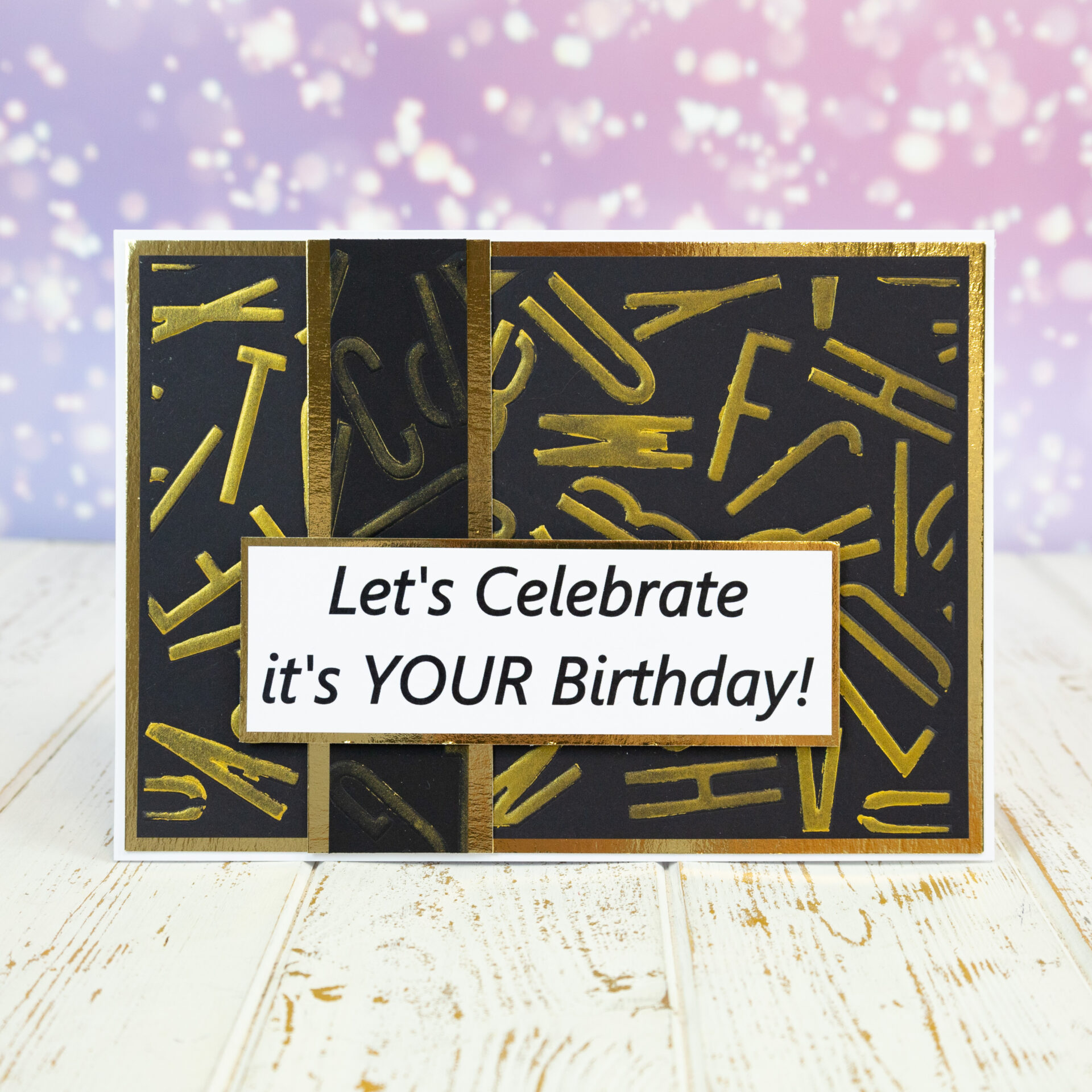 Emboss with Craft Master Letters & Numbers A5 Stencil Set - Image 5