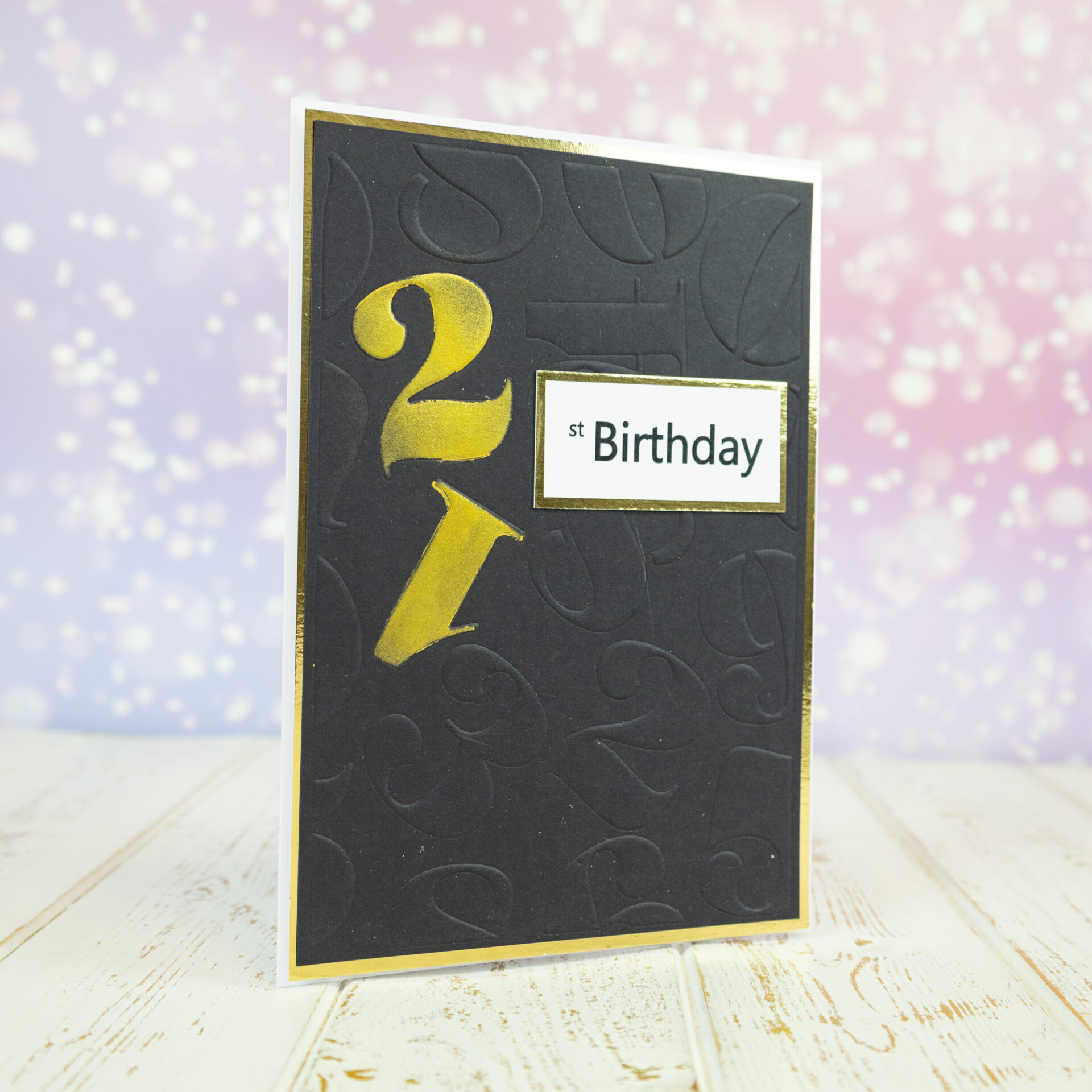Emboss with Craft Master Letters & Numbers A5 Stencil Set - Image 4