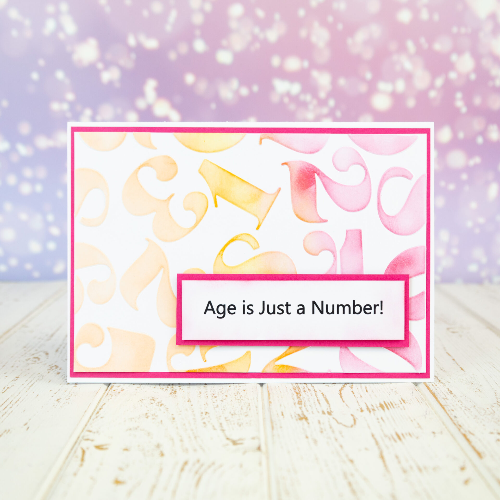 Emboss with Craft Master Letters & Numbers A5 Stencil Set - Image 2