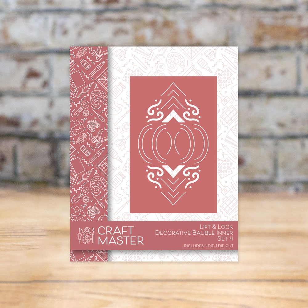 Craft Master Lift & Lock Decorative Bauble Inner Die Set 4