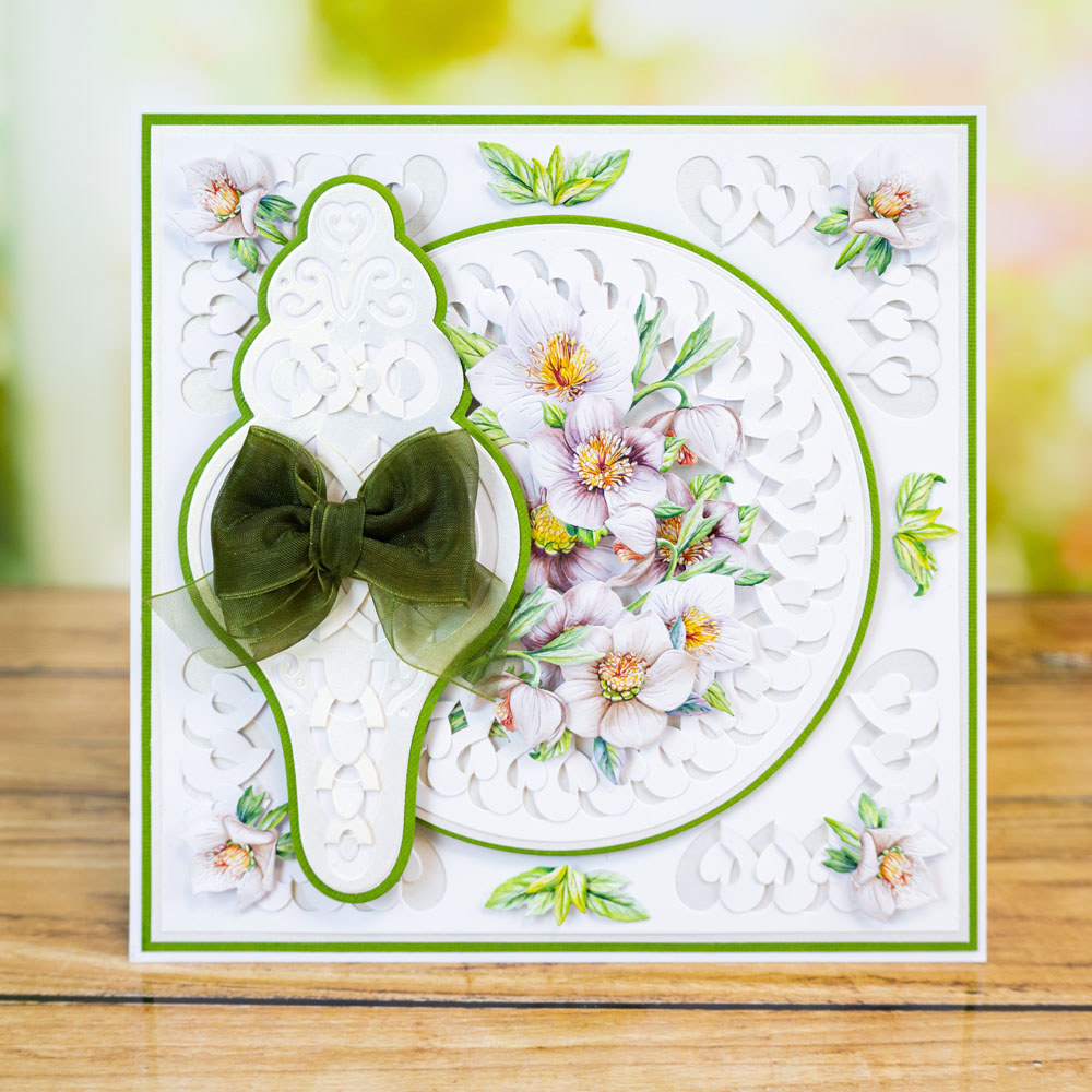 Craft Master Lift & Lock Border & Corner Heart Die Set - Image 2