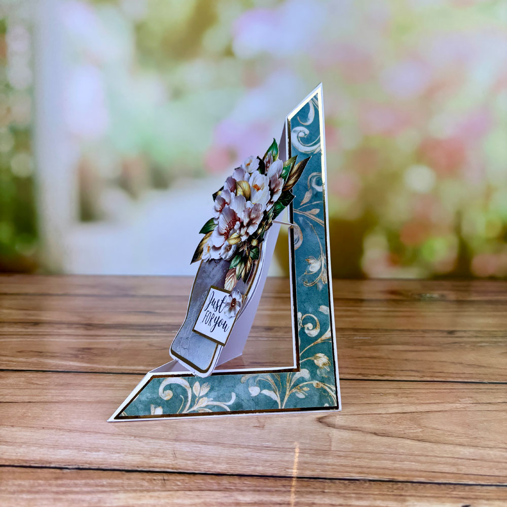 Craft Master Cardmakers Club Vase Card Stencil Set - Image 3
