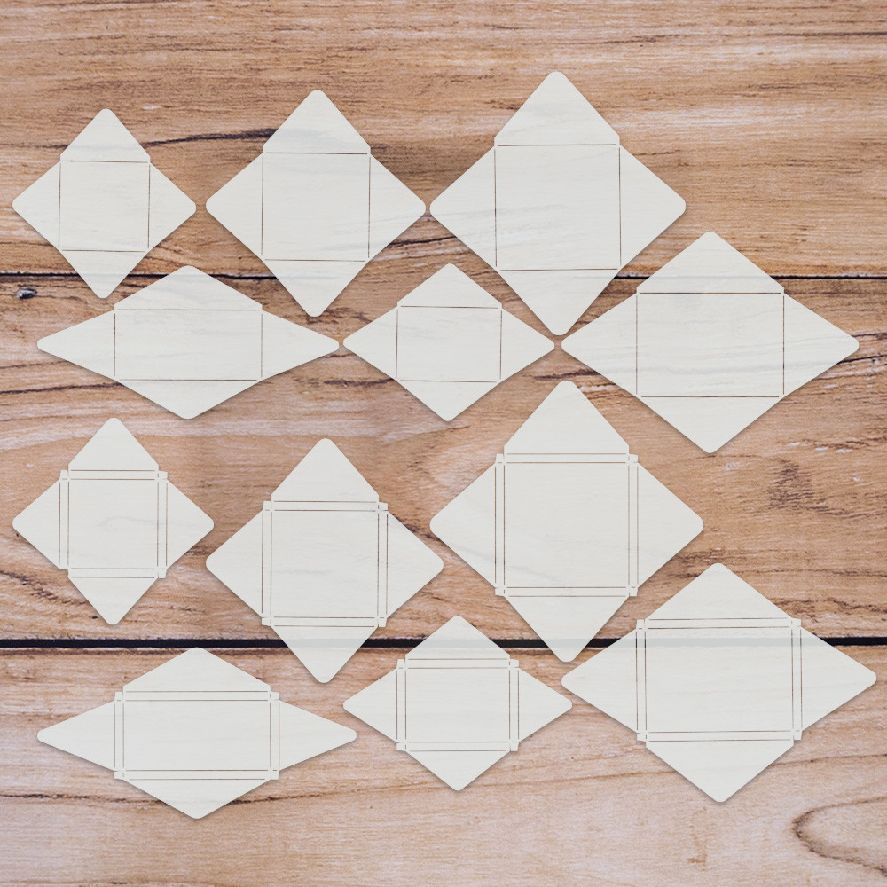 Craft Master Envelope & Box Envelope Templates (6 sizes)