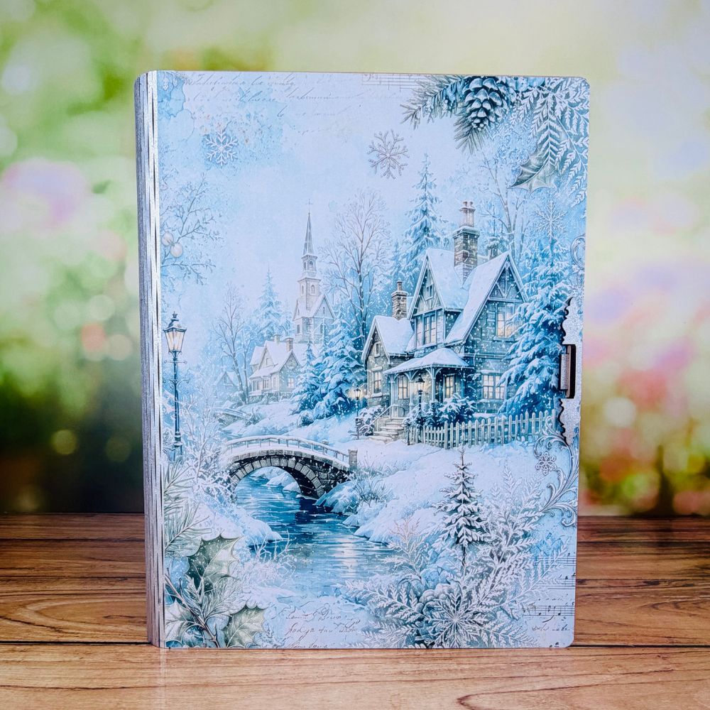 Craft Master MDF Blank Book Box (Approx A4)