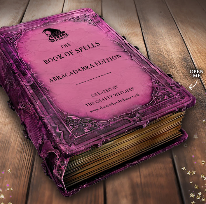 The Crafty Witches Book of Spells Abracadabra Edition with Bonus Blooms Abound Download Kit